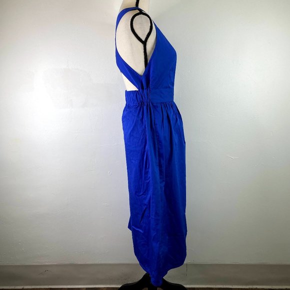 Everlane women's blue sleeveless dress SZ 2 - Picture 3 of 4